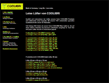Tablet Screenshot of luefter.coolibri.com
